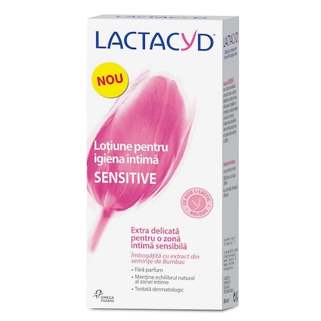 Lotiune igiena intima Lactacyd Sensitive, 200 ml
