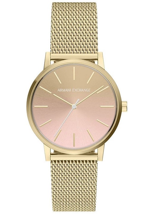 Часовник Armani Exchange, модел AX5619, златен, кварцов, неръждаема стомана, 18mm ширина на гривната