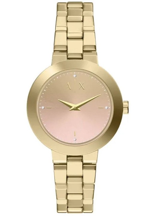 Часовник Armani Exchange Zeni AX5182, златен, 36x16mm, дамски, кварцов механизъм
