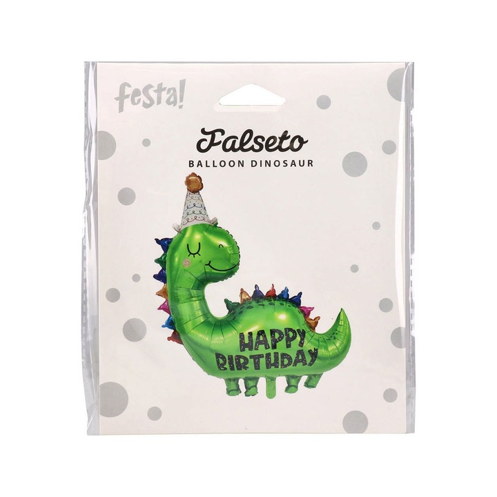 Festa lufi, dinoszaurusz, 86 x 80 cm