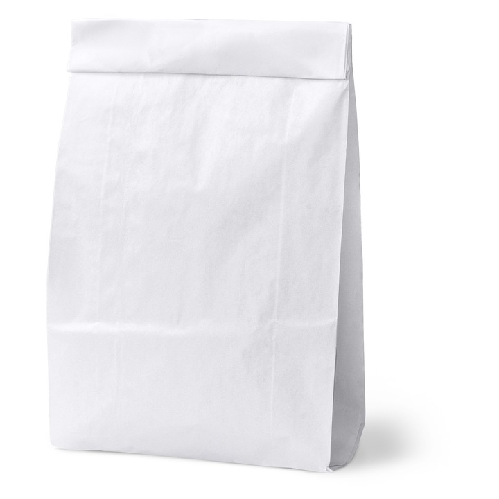 Set 1000 pungi alimentare, Allbag, 15x6x29cm, alb