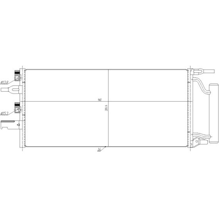 Radiator Aer Conditionat Clima 350475 Bmw 1/2 Active/X1 Mini Mini/Mini Clubman/Mini Countryman