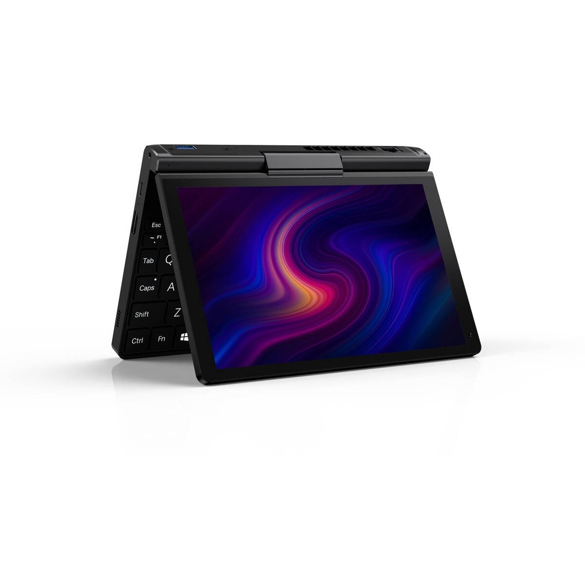 Laptop GPD Pocket 3K1 i3-1125G4/8" WUXGA (1920x1200) Touchscreen IPS/x360/LAN/16GB/SSD 512GB/BT/BLKB/FPR/x360/Win 11 Graphite