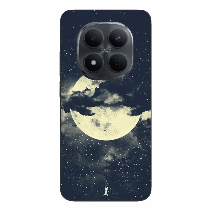 Husa compatibila cu Xiaomi Redmi Note 15 Pro Plus Silicon Gel Tpu Model Moon Climbing