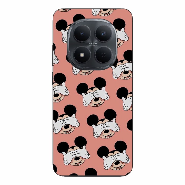 Husa compatibila cu Xiaomi Redmi Note 15 Pro Plus Silicon Gel Tpu Model Mickey Pattern Peek A Boo