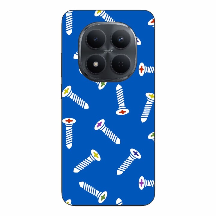 Husa compatibila cu Xiaomi Redmi Note 15 Pro Plus Silicon Gel Tpu Model Screws Pattern