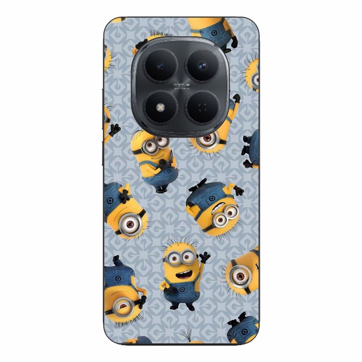 Husa compatibila cu Xiaomi Redmi Note 15 Pro Plus Silicon Gel Tpu Model Pattern Minioni