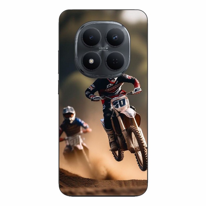Husa compatibila cu Xiaomi Redmi Note 15 Pro Plus Silicon Gel Tpu Model Motocross