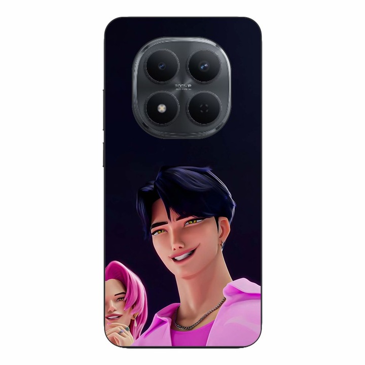 Husa compatibila cu Xiaomi Redmi Note 15 Pro Plus Silicon Gel Tpu Model KPop Demon Hunters Saja Cool
