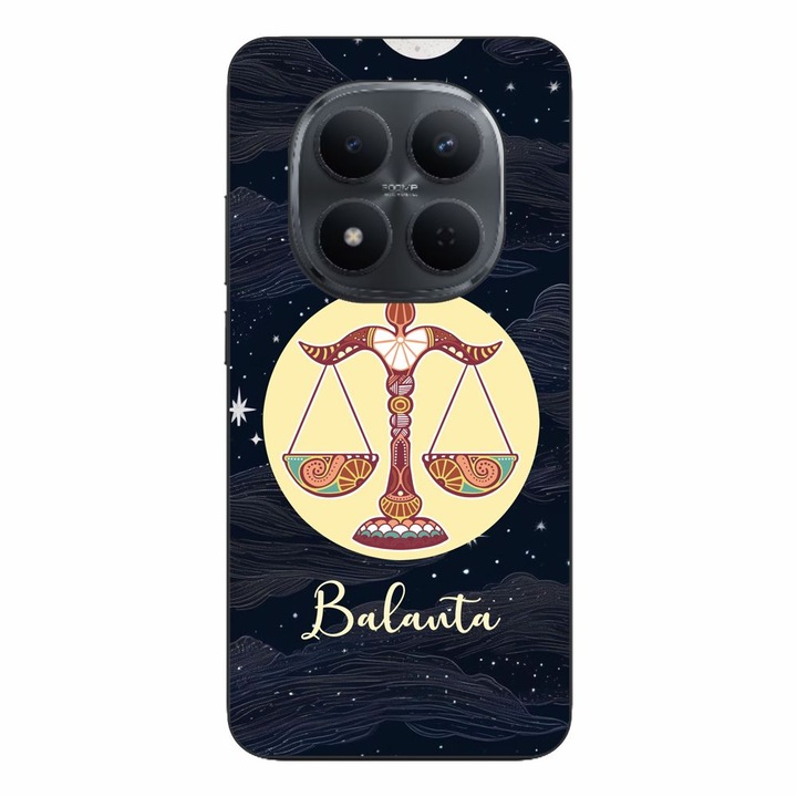 Husa compatibila cu Xiaomi Redmi Note 15 Pro Plus Silicon Gel Tpu Model Horoscop Balanta