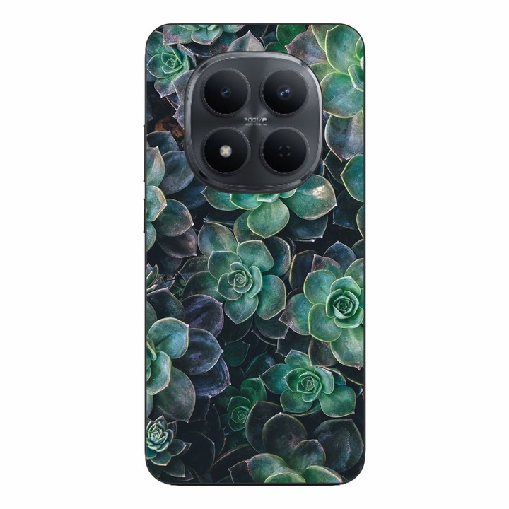 Husa compatibila cu Xiaomi Redmi Note 15 Pro Plus Silicon Gel Tpu Model Flori de Stanca