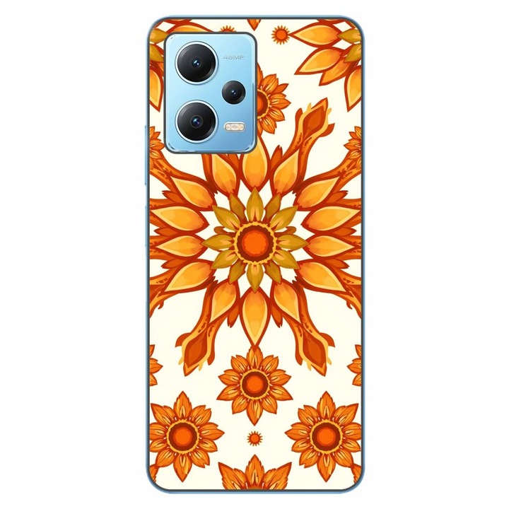 Husa compatibila cu Xiaomi Redmi Note 12 5G Silicon Gel Tpu Model Sun Flower Soul