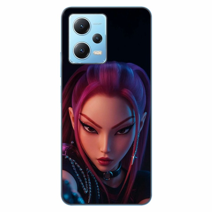 Husa compatibila cu Xiaomi Redmi Note 12 5G Silicon Gel Tpu Model KPop Demon Hunters Beautiful Mira