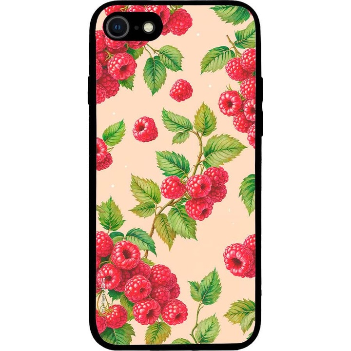 Husa telefon Sonique Fruit Series, imprimeu fructe, silicon, multicolor, pentru iPhone 7/8/SE 2020/SE 2022