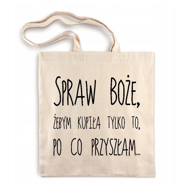 Geanta de cumparaturi, Allbag, Bawelniana, ecru, 38x42cm, 220g/m2, cu manere de 70cm