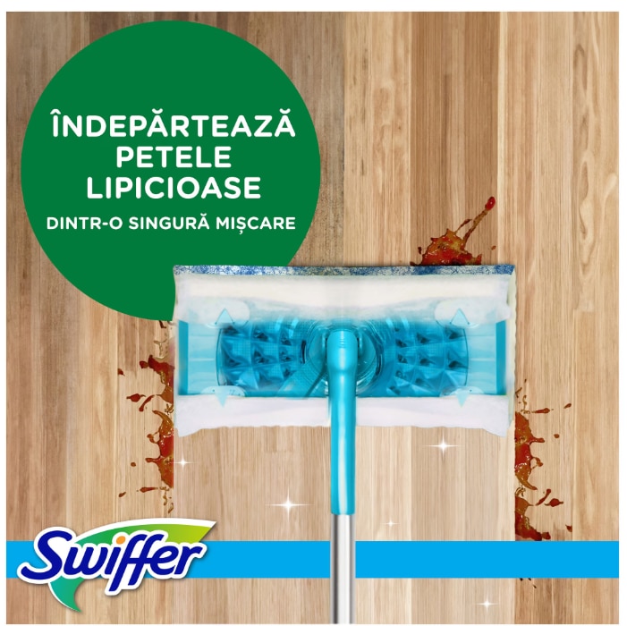 Rezerve lavete umede pentru pardoseala Swiffer Sweeper Lemon, 48