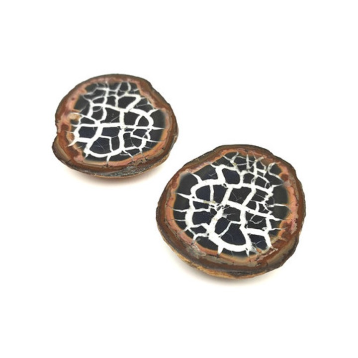 Септария, разделена на две, 15-20 см