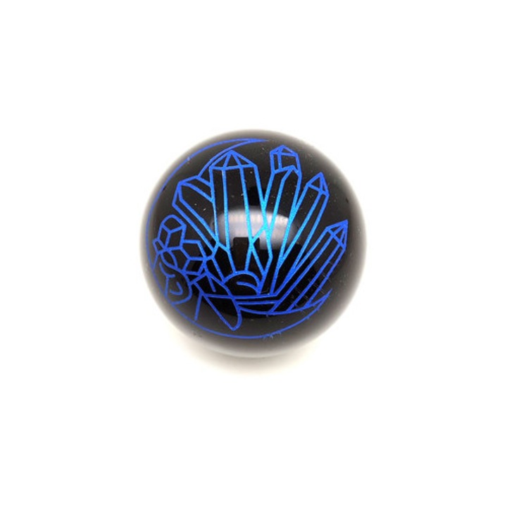 Bilă Obsidian cristal albastru 5cm