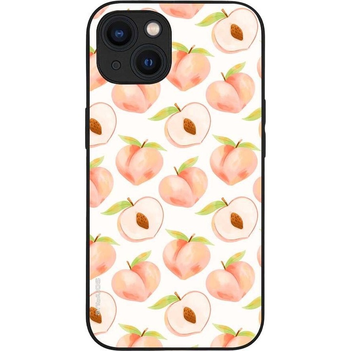 Husa telefon Sonique Fruit Series, pentru Apple iPhone 13, imprimeuri cu fructe, silicon, rosu