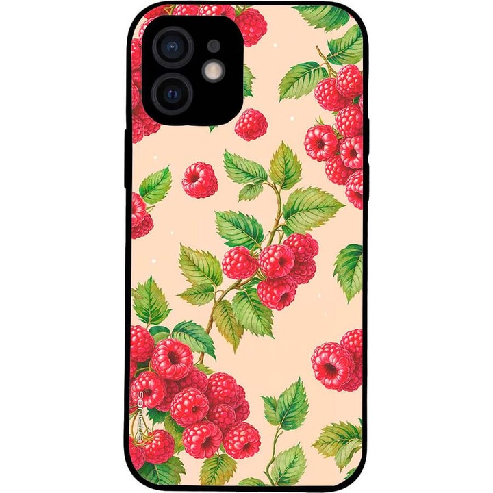 Husa telefon Sonique Fruit Series, imprimeu fructe, multicolor, pentru Apple iPhone 12