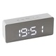 Statie Meteo cu Ceas Oglinda & LED 14.5x4x8cm
