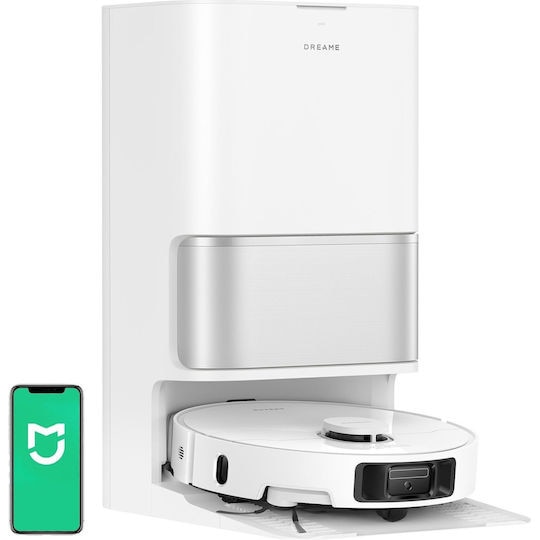 Aspirator robot Dreame L10s Ultra Gen 3, alb, 250 ml, 9,7x35x35cm, cu functie de stergere