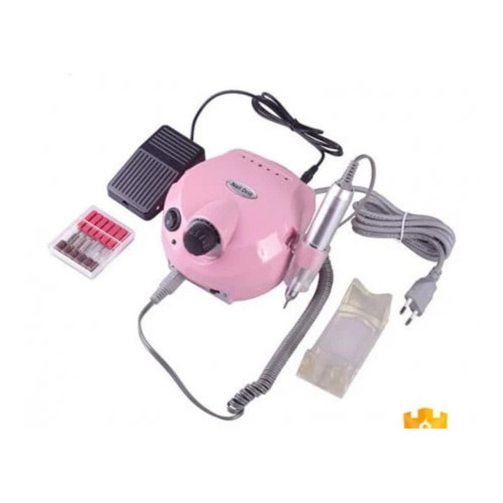 Pila-Freza Electrica Unghii 30 000 rotatii US-202 Roz