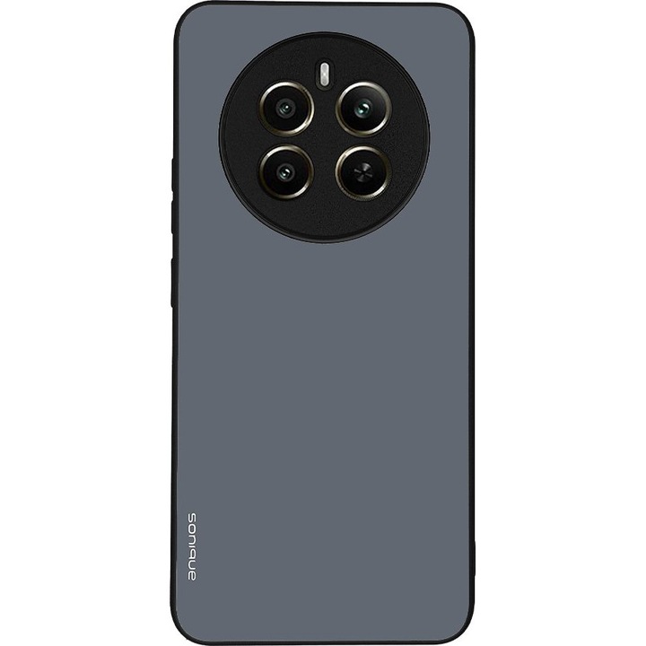 Husa telefon Sonique ColorBloc Series, antichoc, design modern, albastru-negru, pentru Realme 12 Plus 5G