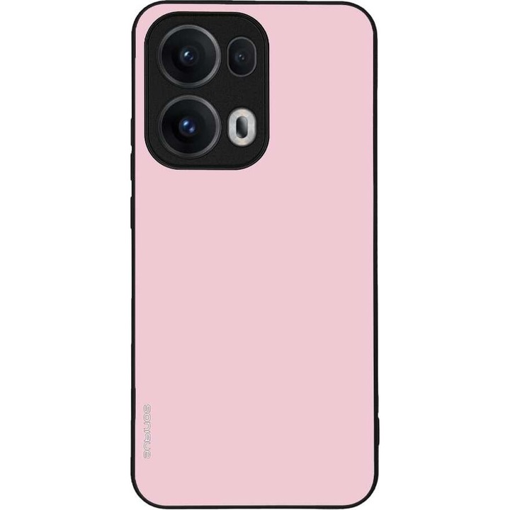 Husa telefon Sonique ColorBloc Series, roz deschis, silicon, protectie antisoc, pentru Oppo Reno13 Pro 5G