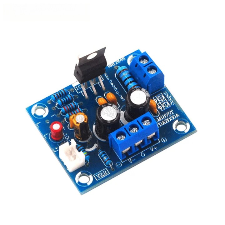 LM1875T 30W erősítő modul, 4-8Ω, PCB 46,5x37,5mm