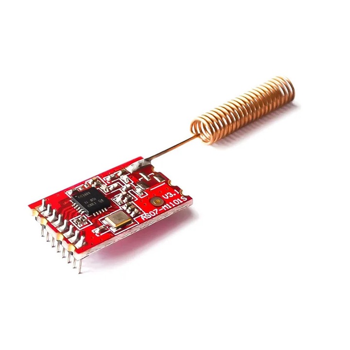 433MHz vezeték nélküli modul RF adó-vevő, 12, 2x21mm
