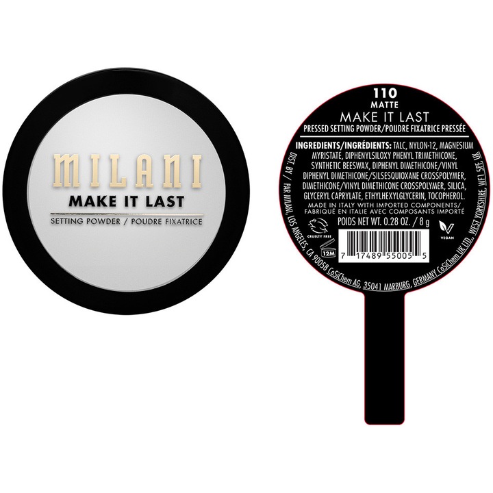 Milani Make It Last Mattifying Setting Powder 8G