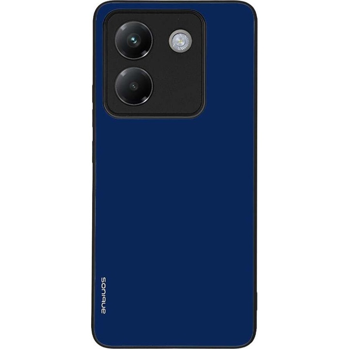 Husa telefon Sonique ColorBloc Series, protectie extra, antiderapant, albastra, pentru Xiaomi Poco M7 Pro 5G