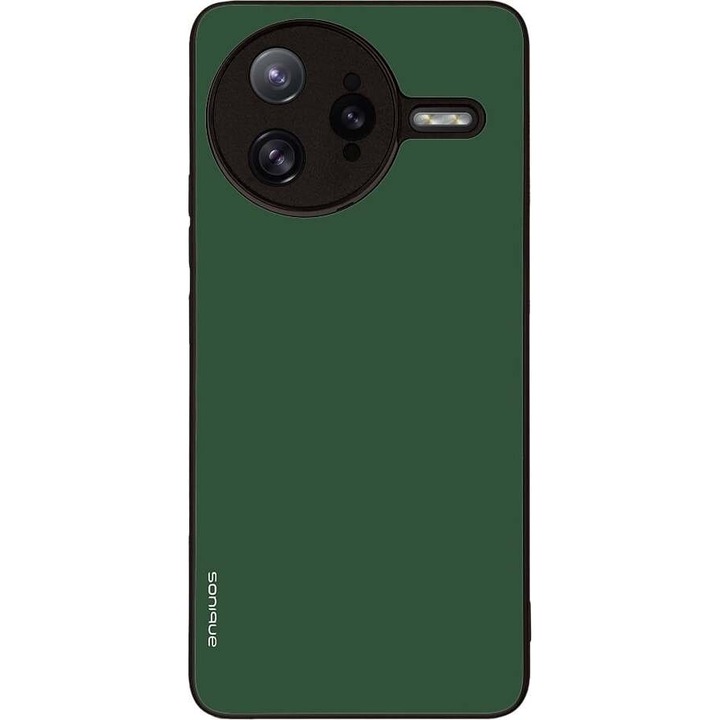 Husa telefon Sonique ColorBloc Series, verde, pentru Xiaomi Poco F7 Ultra 5G, silicon, antisoc