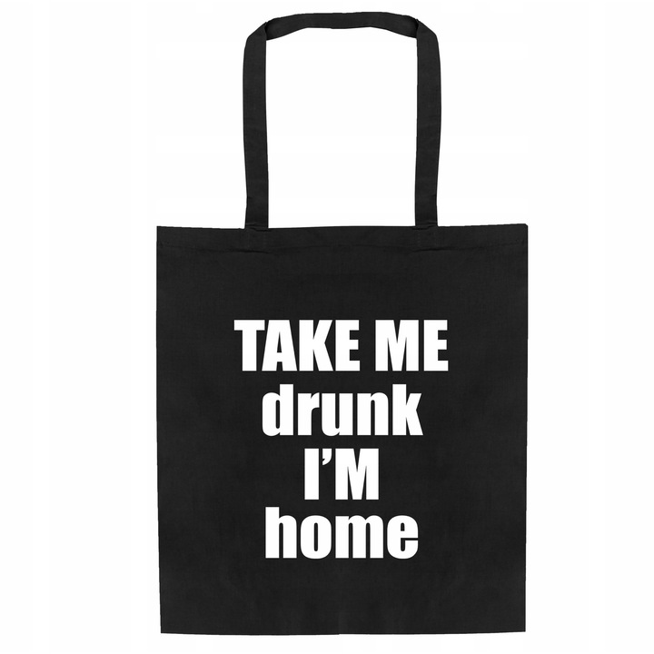 Geanta bumbac, Allbag, 38x42cm, neagra, 145g, reutilizabila