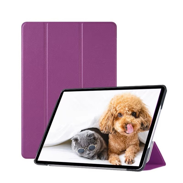 Husa pentru iPad Air 11 inch 2025/2024, Violet, compatibil A3266/A3267/A3270/A2902/A2903/A2904