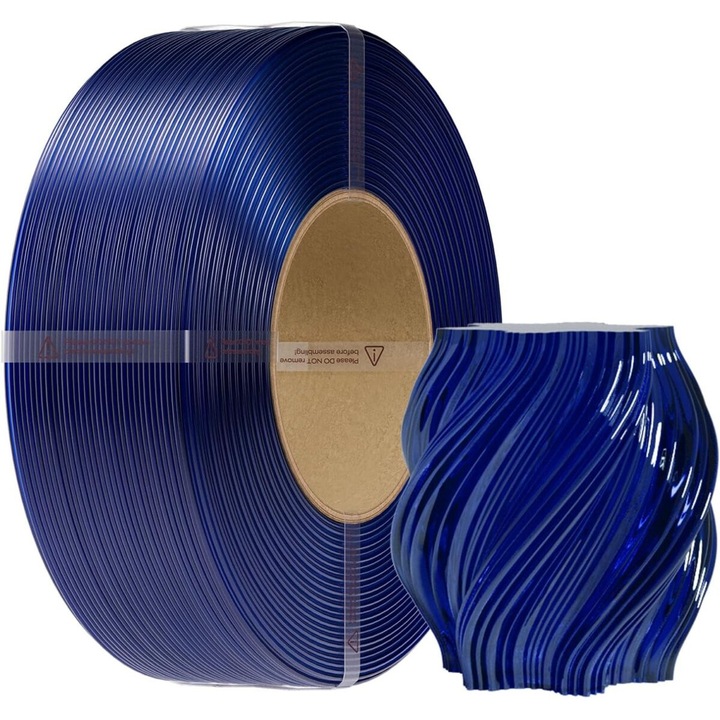 Filament 3D Creality CR-PETG, albastru, 1 kg, rezistent la umiditate, fara bobina