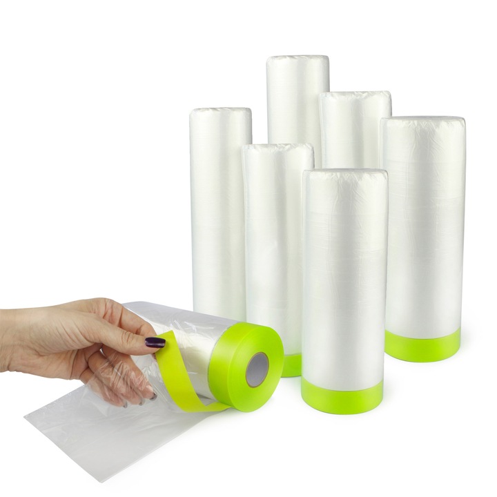 Folie protectie BB TAPES Speedy Mask 110x3300cm set 6 bucati