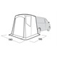 Cort camping tip copertina pentru haion masina Easy Camp Krossbu, 195x190 cm pentru VW T5 T6, Mercedes Vito W639 W447, Clasa V