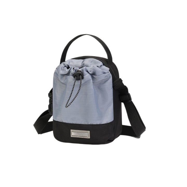 Rucsac un umar ORBER, albastru deschis, material Oxford si poliester, 2.4l, 20x20x3cm