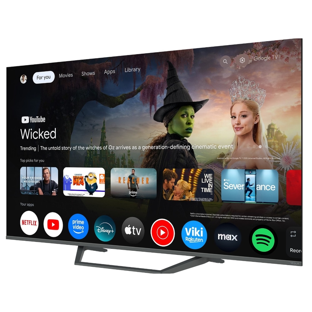 Televizor QLED Tesla 139 cm 55" Q55E655GUS, Ultra HD 4K, Smart TV, WiFi, CI+