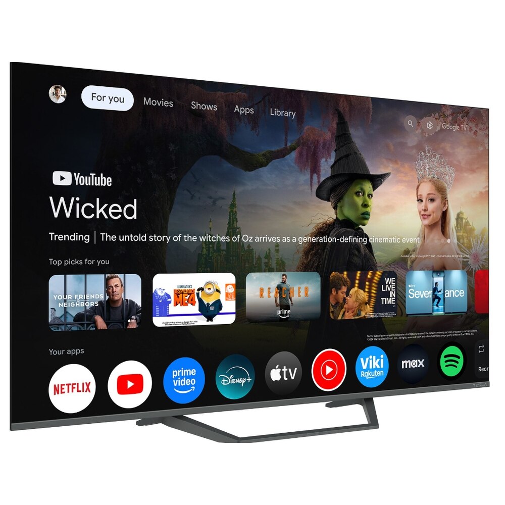 Televizor QLED Tesla 139 cm 55" Q55E655GUS, Ultra HD 4K, Smart TV, WiFi, CI+