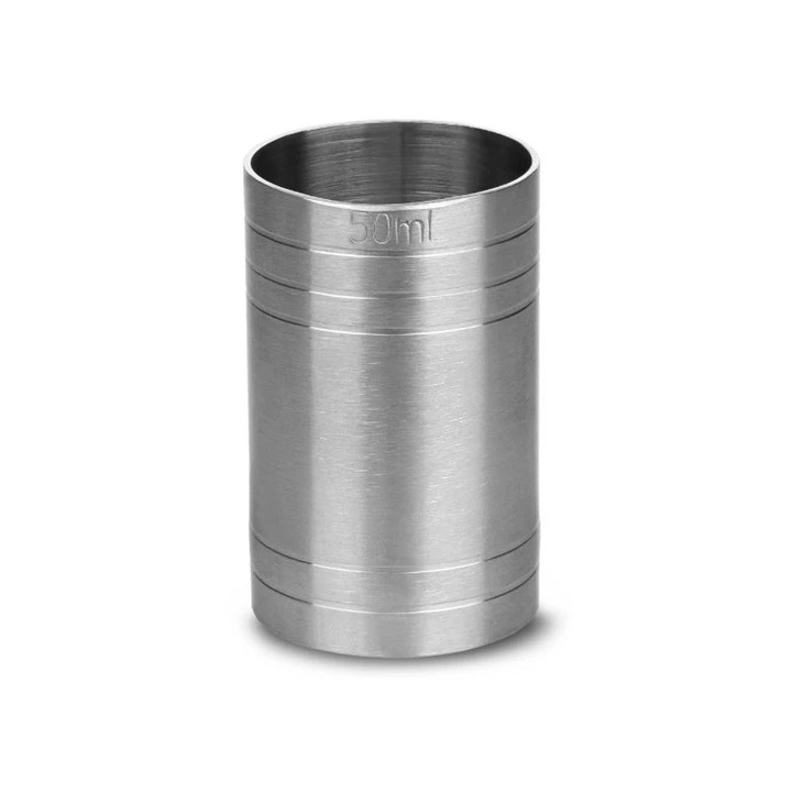 Masura alcool, Mak, capacitate 50ml, inox, diametru 37mm