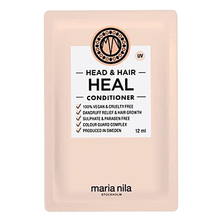 Hajkezelő balzsam, Maria Nila, Head & Hair Heal, korpásodás elleni, 12 ml