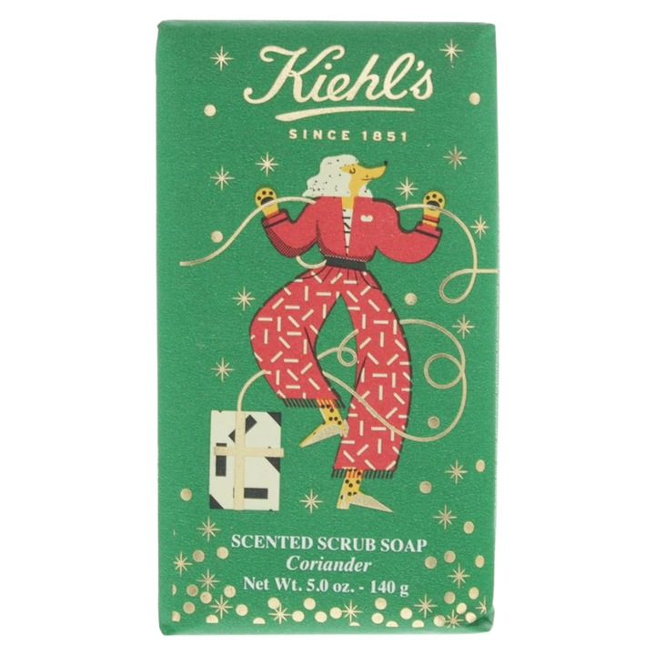 Kiehl's koriander tisztító szappan, 140 g, uniszex, rúd