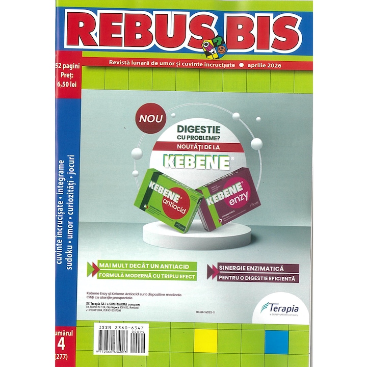 Rebus bis 4/277 - revista de cuvinte incrucisate - Publicatiile Flacara
