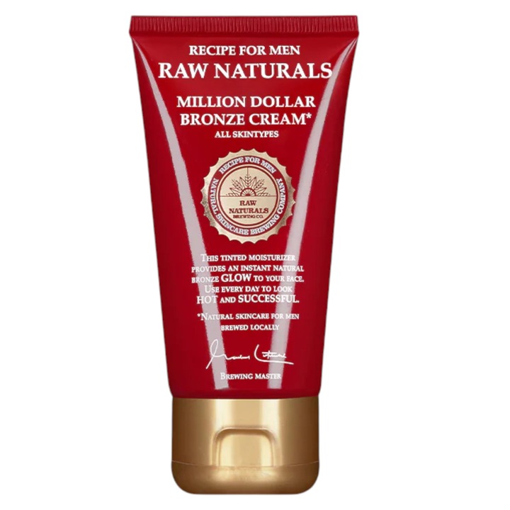 Bronzer cremă, Raw Naturals, Million Dolar, bronz, 75 ml
