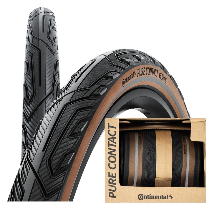 Гума Continental Pure Contact Vectran PolyX Breaker 28"x2"2" (50-622) E-Bike, Reflex
