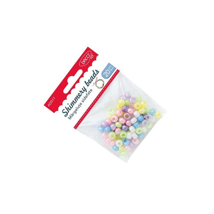 Set Margele Sidefate DACO, Multicolor, 20g, 6x9mm