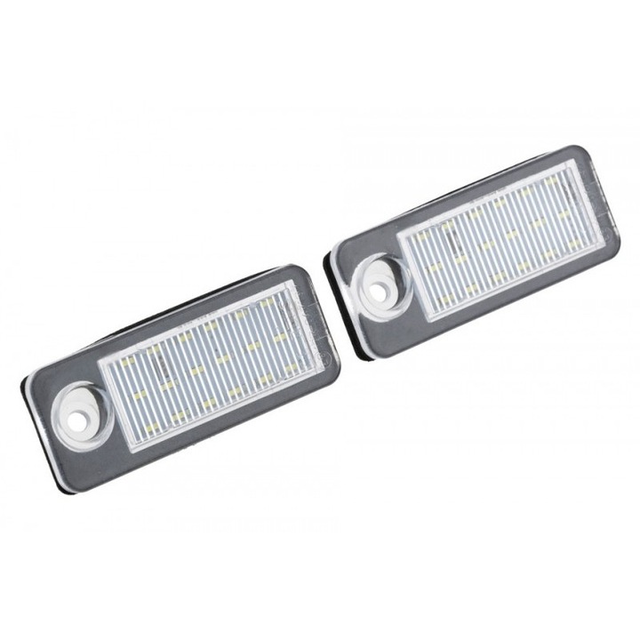 Lămpi LED pentru iluminare plăcuță de înmatriculare, NTY, Audi A6 (C5) 1997-2005, 4B9943021